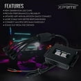 thumbnail image 3 of Xprite Victory Series Bluetooth Multi-Color RGB LED Rock Lights, 3 of 7