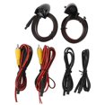 thumbnail image 1 of Car Blind Spot Camera Night Vision Waterproof Tape Mount Left/Right Side View for Car Surveillance System Black, 1 of 3
