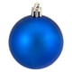 Northlight 60ct Cerulean Bleu Incassable 2-Finish Boule Ornements 2,5" (60mm) – image 3 sur 4