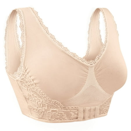

Lovely Lace Front Hook Bra