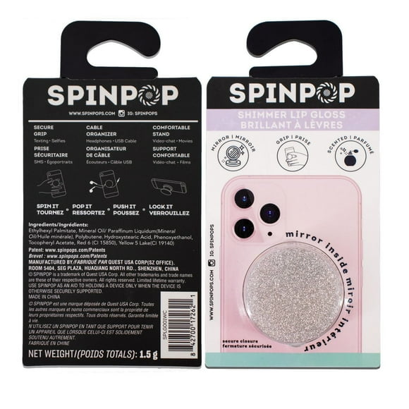 Spinpop Shimmer Lip Gloss