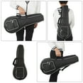 thumbnail image 3 of ELAYARD 1 Pce Sac Mandoline Noir Léger en Tissu Oxford pour Instrument, Rangement Sécurisé, 3 of 8
