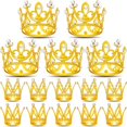 thumbnail image 1 of 15 mini coronas para ramos de flores, mini corona para tartas, adornos peque&ntilde;os de perlas de vidrio para arreglos florales, cupcakes, baby shower, cumplea&ntilde;os, fiesta de boda, dec, 1 of 7