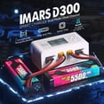 thumbnail image 4 of Cargador de baterías Lipo Gens Ace IMARS D300 G-Tech 16A 300W, 4 of 7
