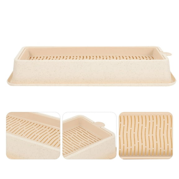 WHAMVOX Cat Grass Planting Box Soilless Cat Plant Hydroponic Planter Plastic Cat Catnip Planter