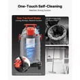 thumbnail image 3 of KFFKFF Stainless Steel 8-Gallon Wet Dry Vacuum Cleaner, 6 Peak HP with Self-Cleaning Function, Dual-Filter System, 900W Power, 1.25in x 7ft Hose, 9.8ft Cord, Durable Metal Tank for Workshop, Garage,, 3 of 9