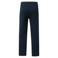 thumbnail image 3 of Vedolay Trousers For Men Mens Cargo Pants with Multi Pockets Cargo Pants Zip Button Plus Size Outdoor Trousers,Dark Blue 5XL, 3 of 5