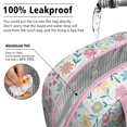 thumbnail image 5 of Obrewu Pioneer Flower Lunch Bag for Adult, Insulated, Leakproof, Oxford Cloth, 5 of 7