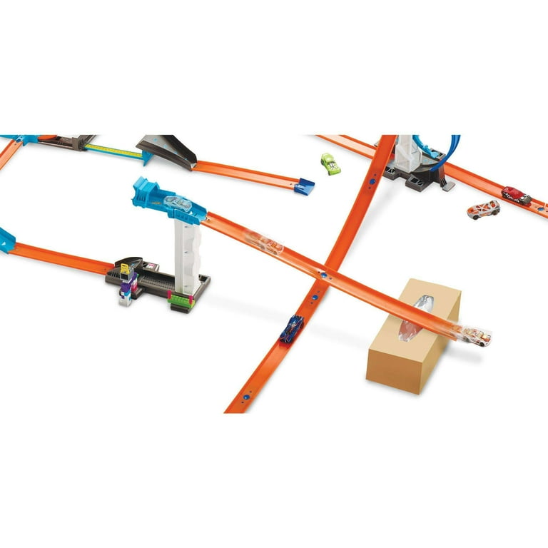Hot wheels track builder lift cheap and launch