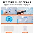 thumbnail image 5 of KFFKFF 2-Pack Inflatable Bumper Balls 5FT/1.5M Sumo Zorb Balls for Teens and Adults, 5 of 9