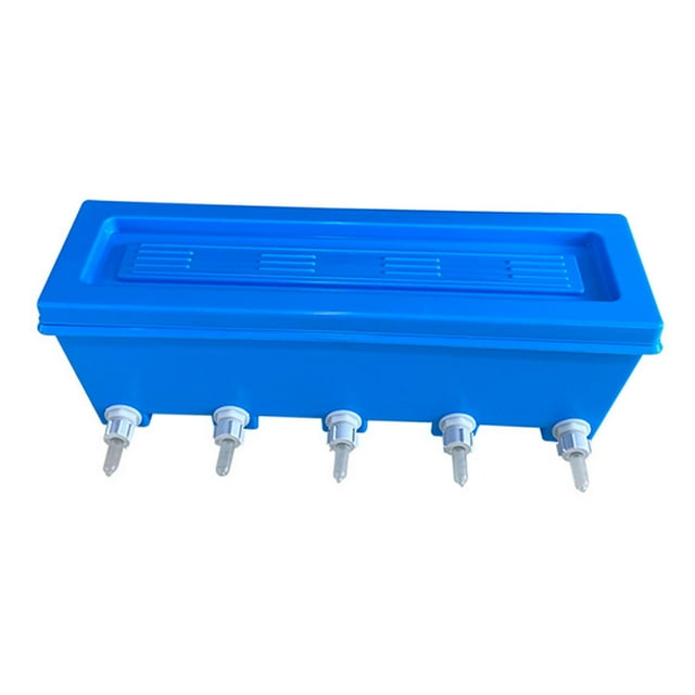 Botella de alimentación para cordero, biberones, suministros de alimentación para cordero, azul, equipo para beber de granja, botella de bebida para