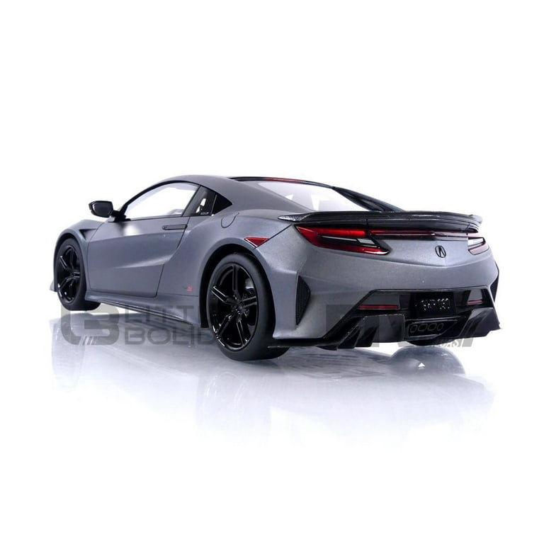 Acura NSX Type S Gotham Matt Gray 1/18 Model Car by Top Speed