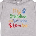 thumbnail image 3 of Inktastic My Grandma and Grandpa Love Me Toddler Hoodie, 3 of 4