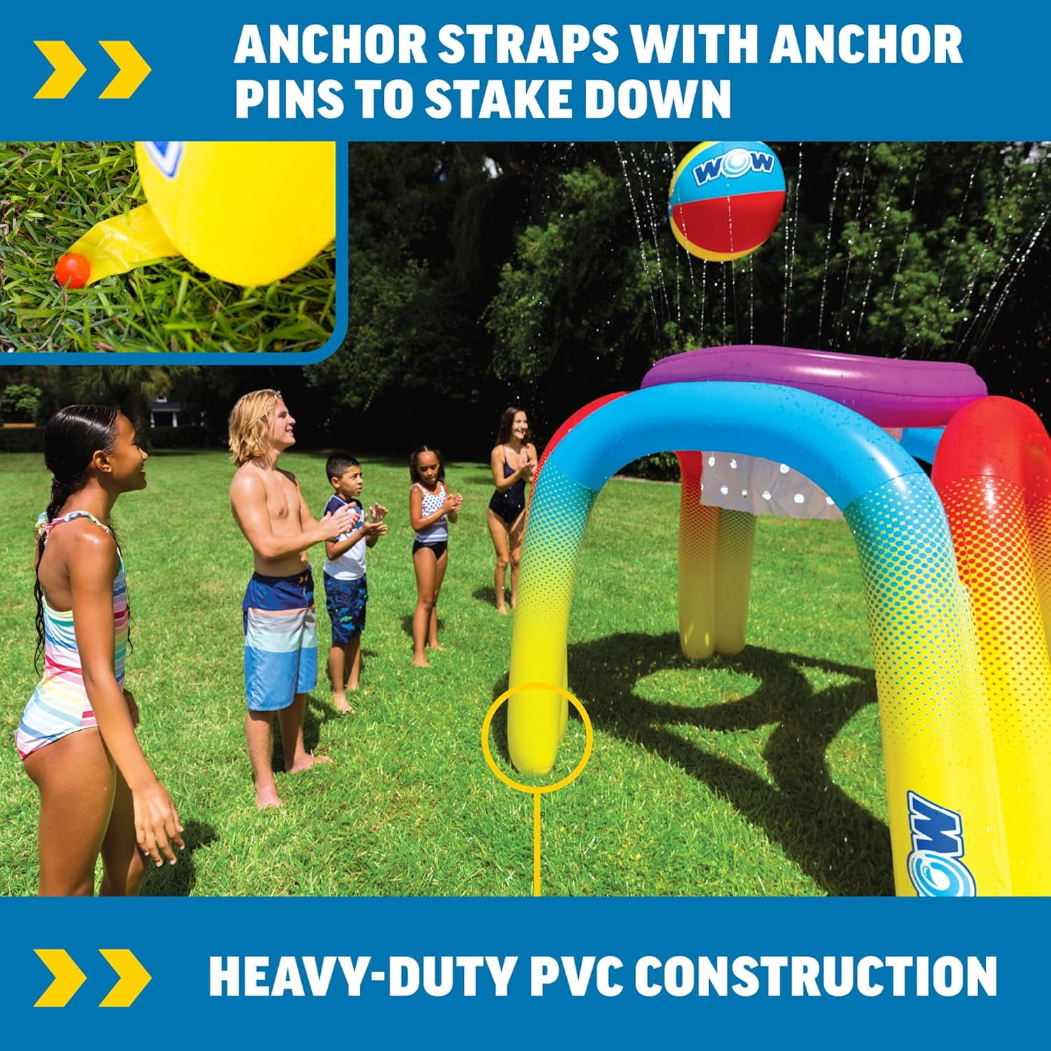 WOW Sports Giant Jam Sprinkler Game 6ft