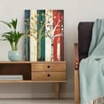 thumbnail image 5 of Abstract Tree Decorative Painting/Canvas Art， Perfect for Living Room， Bedroom， Dining Room， Kitchen， Office， Hallway， Study， Cafe， Bar， Hotel， Restaurant， Apartment Decoration., 5 of 8