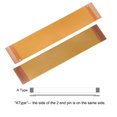 thumbnail image 3 of Unique Bargains FFC FPC Cable 0.3mm Pitch 39 Pin 60mm Flexible Flat Ribbon Cable for LCD Screen, 3 of 5