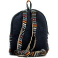 thumbnail image 7 of Mini Hemp Backpack Bag - Blue Boho Eco Friendly Unisex Rustic Durable, 7 of 7