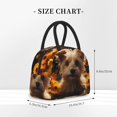thumbnail image 2 of Salouo Sunflower Cute Puppy for Insulated Lunch Bag for Women/Men - Leakproof Cooler Tote Bag Organizer - Reusable Lunch Box for Office Picnic Hiking Beach-One Size, 2 of 6