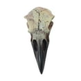 thumbnail image 3 of jicheng Halloween Raven Skull Decor Gothic Necklace Decor for Tabletop Party Holiday 40mmx18mmx17mm, 3 of 9
