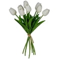 thumbnail image 2 of A&B Home 5-inch Faux Tulip 9-Stem Bundle Yellow, 2 of 2
