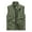 Army Green, variant on ZVNAΖH Men's Casual Lightweight Outdoor Vest Zip up Sleeveless Jacket with Zipper Pockets Fishing Hiking Camping Vest