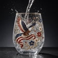 thumbnail image 6 of BBilaBu Patriotic Stemless Wine Glasses,Independence Day Wine Glass,for 4th of July Gifts Party Supplies Kitchen Decorations, 6 of 7