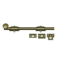 thumbnail image 3 of Deltana 12SB5 12" Surface Bolt; Heavy Duty; Antique Brass Finish, 3 of 3