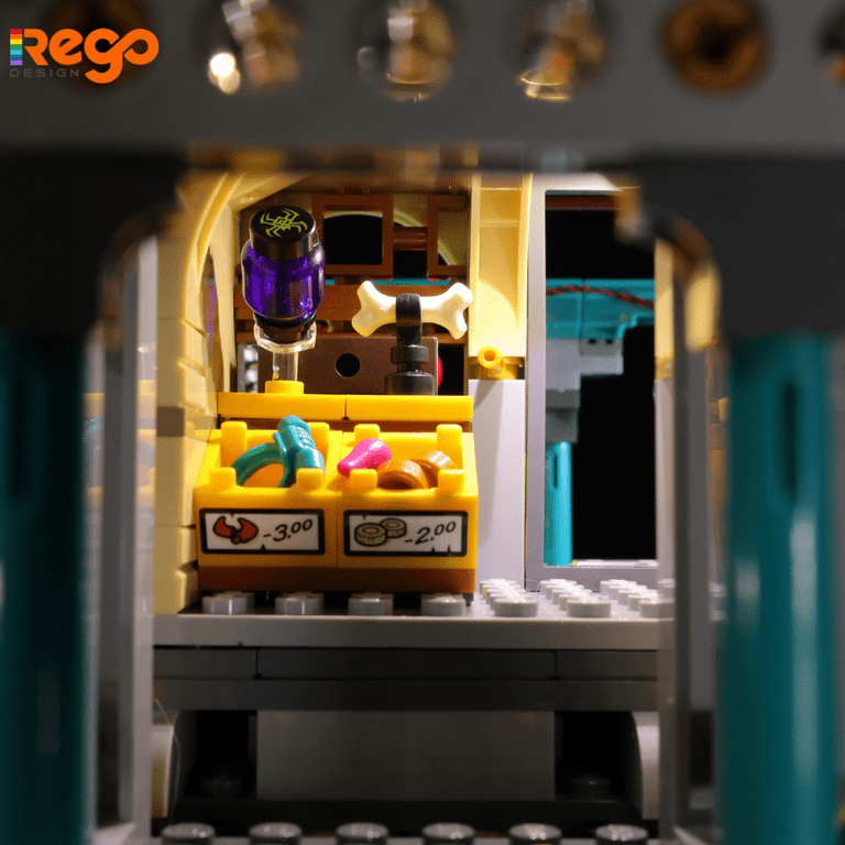 Rego Deign LED Creative Light kit Building Set for 80036 The City of  Lanterns Lego Set; Monkie Kid Lighting kit Compatible with Lego 80036 (  Lights only, no Lego Models) 
