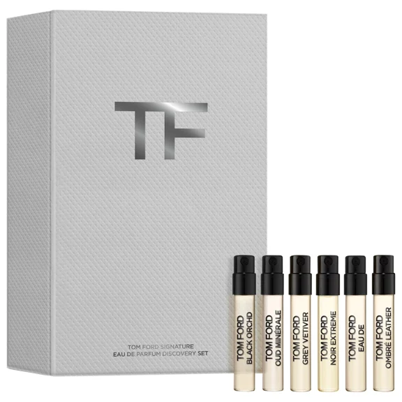 TOM FORD Signature Mini Fragrance Discovery Set - 6 * 1.5ml Vails Mens Eau De Parfum Set