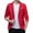 Red, variant on Vedolay Men's Blazers Long Sleeve Open Front Cardigan Coat Black,XL