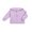 Purple, variant on Kids' Hooded Sweatshirt Full Zip Casual Hoodies Jacket with Pockets Toddler Boys Girls Basic Outerwear