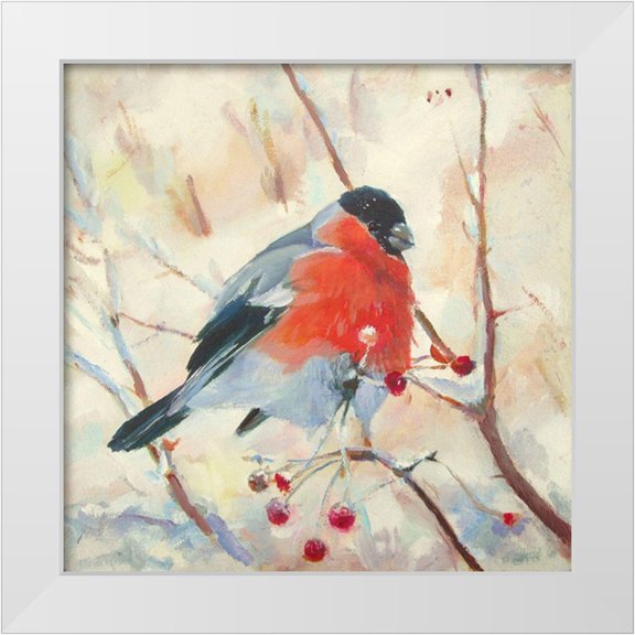 Pautov, Igor 12x12 White Modern Wood Framed Museum Art Print Titled - Winter Sun