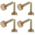 thumbnail image 3 of Hytrove 8Pcs Brass Screws for Glass Furniture Fastening Decorative Hardware Fittings 1.06X0.39X0.39in, 3 of 8