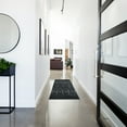 thumbnail image 6 of Washable Skid-Resistant Runner Rug Geometric Black 24" x 60", 6 of 9