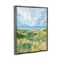 thumbnail image 3 of Stupell Coastal Grassy Dunes Landscape Landscape Painting Gray Floater Framed Art Print Wall Art, 3 of 6