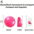 thumbnail image 3 of BESTSKY Pilates Yoga Exercise Ball Stability Ball Fitness Ball Balance Physical Therapy Ball for Home Gym, 3 of 4