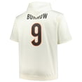 thumbnail image 3 of Men's Fanatics Joe Burrow Cream Cincinnati Bengals Big & Tall Short Sleeve Hoodie T-Shirt, 3 of 3