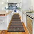 thumbnail image 4 of Ottomanson Non-Slip Hallway Runner Rug 2'7" x 9'10" Perfect for High Traffic Areas, Multi Stripes, 4 of 8