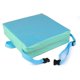 thumbnail image 4 of Silla de comedor infantil de piel sintética con cojín elevador y asiento para bebé (azul), 4 of 5
