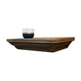 thumbnail image 6 of Hidden Storage Shelf Floating Mantle (Special Walnut) by Bellewood Designs, 6 of 8