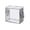 Dark Gray, variant on Plastic Clear Storage Bag for Clothes, Moving & Storages, Stackable Foldable Bins, Heavy-Duty Thick Totes Bags with Lids Handles and Zipper for College Dorm Home Organization, 1 Pcs, 12.6x9.44x9.84"