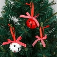 thumbnail image 3 of Christmas Decorative Bells 2in 5cm Christmas Ornament - Festive Home Decor Hanging Pendant for Tree, 3 of 7