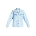 thumbnail image 6 of No Boundaries Oversized Cotton Denim Jacket, Women's XXS-XXL, 6 of 7