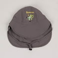 thumbnail image 7 of Oiyii Toddler Girls Water‑Repellent Bucket Hats Crocodile Embroidered Hiking Sun Hats, Grey, 7 of 7