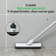 thumbnail image 6 of Floor Scrub Brush With Long Handle, Bathroom Cleaning Brush For Tile Grout Floor Shower And Hard Surface Cleaning 35 Inch, 6 of 9