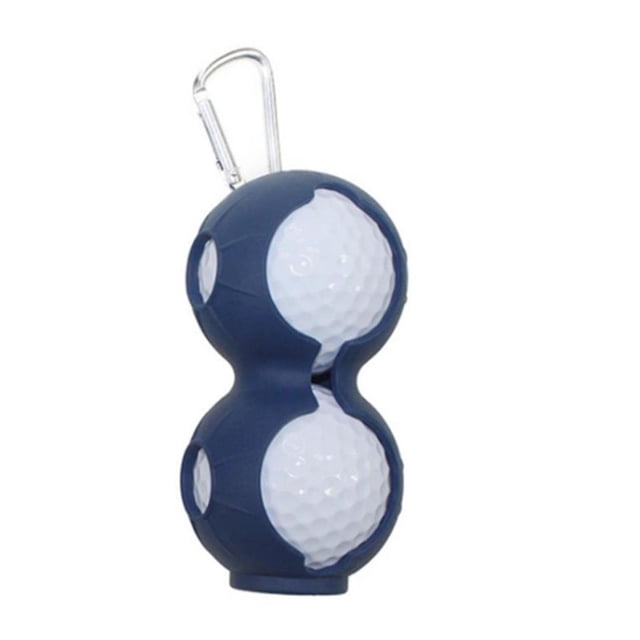 Soidarity Nuevo juego de pelotas de silicona para golf, 2 piezas, accesorios de golf, cubierta protectora de silicona para golf Golf No.6 Soidarity OD009362-06