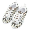 thumbnail image 3 of Pzuqiu Funny Cat Sneakers for Girls Size 2 Lace Up Tennis Shoes Lightweight Comfy Walking Shoes Kids Athletic Shoes Outdoor, 3 of 7