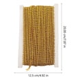 thumbnail image 2 of unbranded Adorno Delicado Dorado Para Cortinas Borde De Poliéster Accesorio Multifuncional, 2 of 6