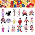 thumbnail image 2 of Muñeca de peluche de dibujos animados de circo Digital, conejo de teatro, juguetes de peluche suaves, regalos de Navidad, Anime, nuevo, en Stock, 2 of 4
