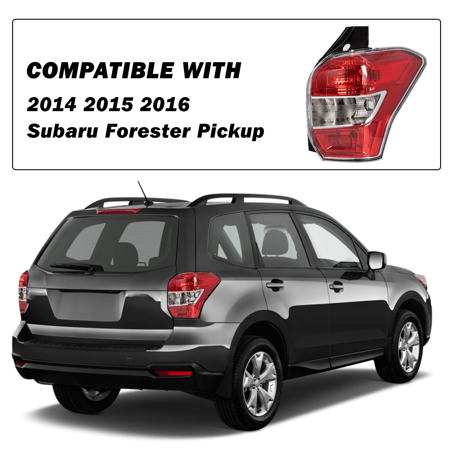 For 2014 2015 2016 Subaru Forester Factory Tail Light Brake Lamp Passenger Side